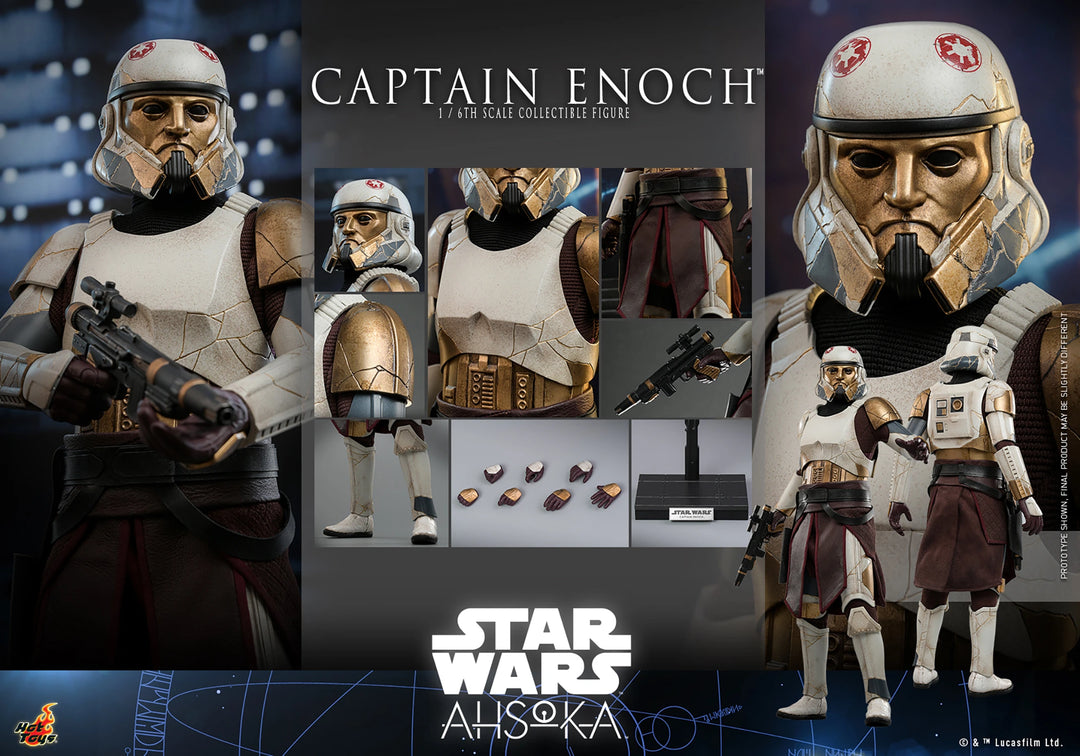 Hot Toys Star Wars Ahsoka Captain Enoch 1/6th Scale Figure