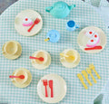 Casdon Tea Set – Ultimate Pretend Play Tea Party Set for Kids (30+ Accessories, Ages 3+), close-up detail