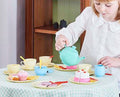 Casdon Tea Set – Ultimate Pretend Play Tea Party Set for Kids (30+ Accessories, Ages 3+), side angle