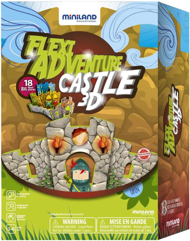 Miniland 3D Flexi Adventure Castle Playset - Image 3