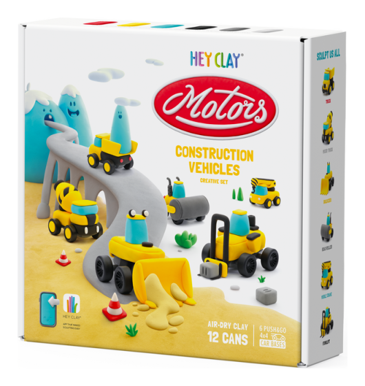 Hey Clay Construction 12 Can Set