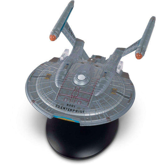 S.S. Enterprise (NX-Refit) SPECIAL ISSUE Model Die Cast Ship SIGNATURE SERIES (Eaglemoss / Star Trek), alternate view