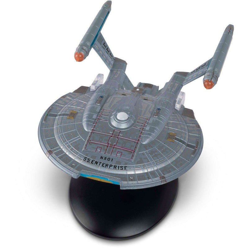 S.S. Enterprise (NX-Refit) SPECIAL ISSUE Model Die Cast Ship SIGNATURE SERIES (Eaglemoss / Star Trek), alternate view