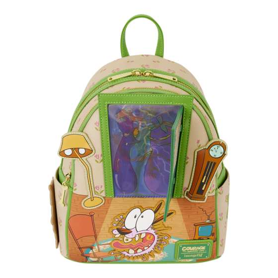 Loungefly - Courage The Cowardly Dog Mini Backpack