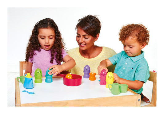 Toomies Hide & Squeak Egg Stackers - Image