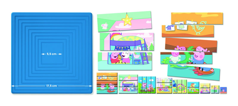 Peppa Pig Progressive Puzzle - Image