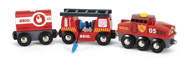 Brio Rescue Fire Fighting Train - Image