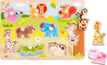 Wooden Animal 10 Piece Puzzle - Image