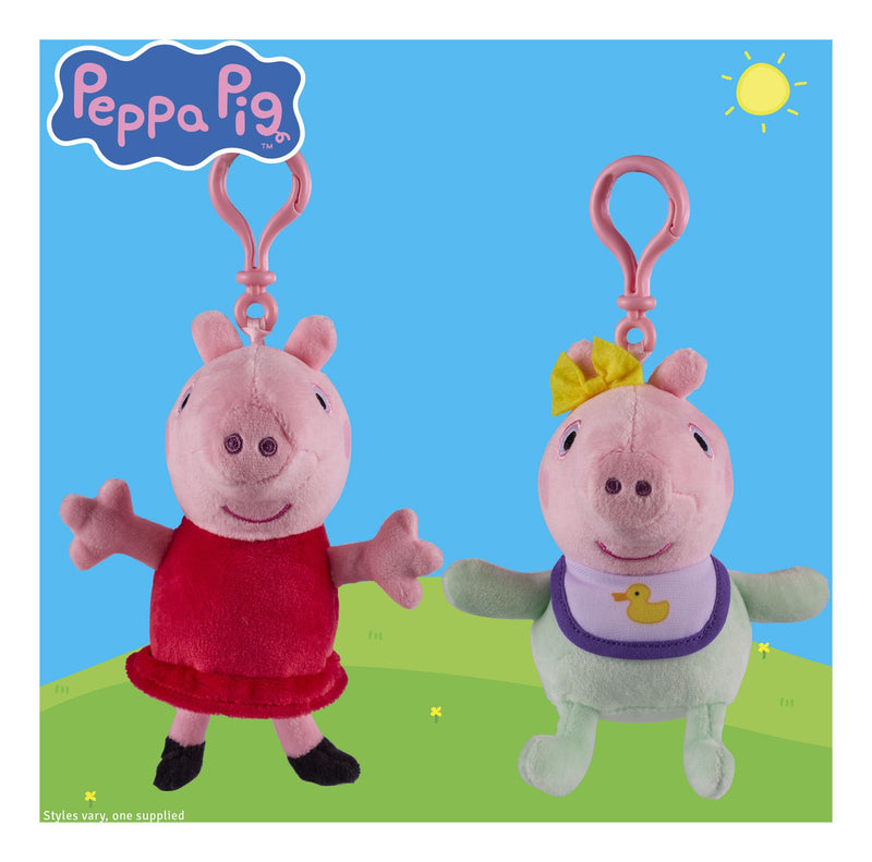 Peppa Pig Peppa and Evie Keychain Clip Strips - Image