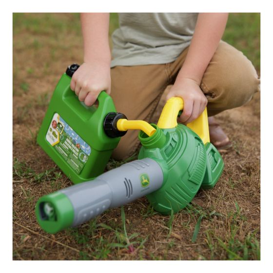 John Deere Bubble Leaf Blower & Refill Can