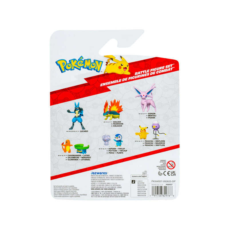 Pokemon Battle Figure 3 Pack W29