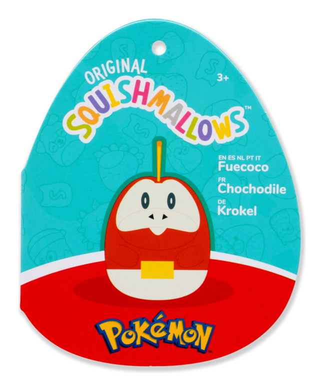Squishmallows Pokemon 14" Fuecoco - Image