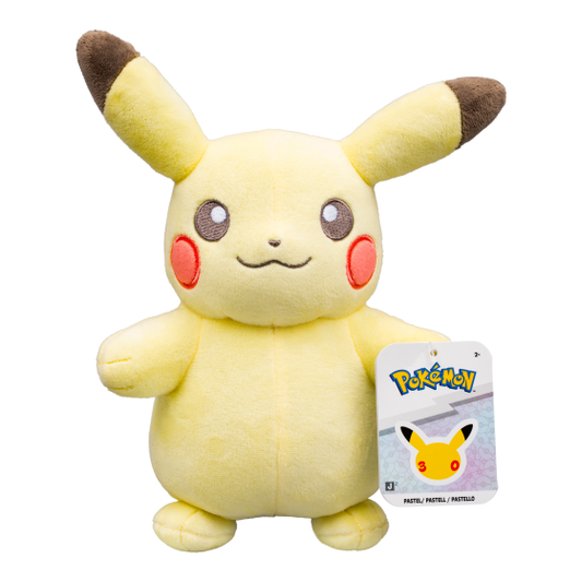 Pokemon - 8in Plush - Pastel Pikachu 30th