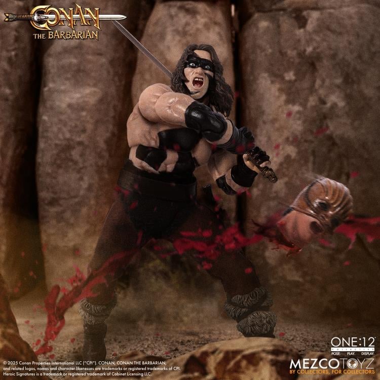 Mezco Conan the Barbarian (1982) One:12 Collective Conan (War Paint Edition) Action Figure