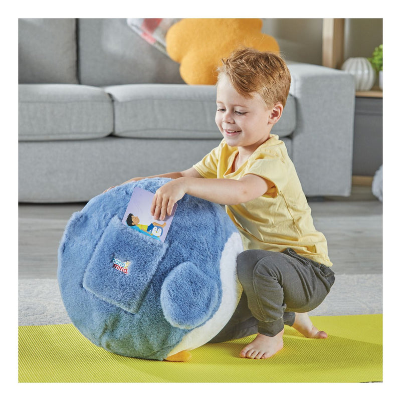 Yoga Ball Buddy with BubblePlush (Penguin) - Image