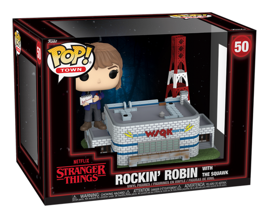Pop! Town - Stranger Things -Rockin Robin w/Squawk - Image