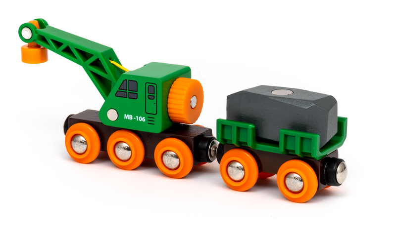 Brio World Clever Crane Wagon - Image