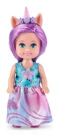 Sparkle Girlz 4.7" Unicorn Princess Cupcake Assortment - Image