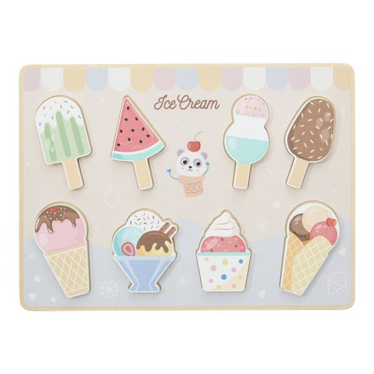 Wooden Ice Cream Puzzle