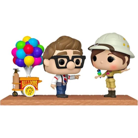 Pop! Moment - Up - Carl & Ellie with Balloon Cart