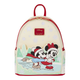 Loungefly - Disney Mickey & Friends Holiday Ice Skating Mini Backpack