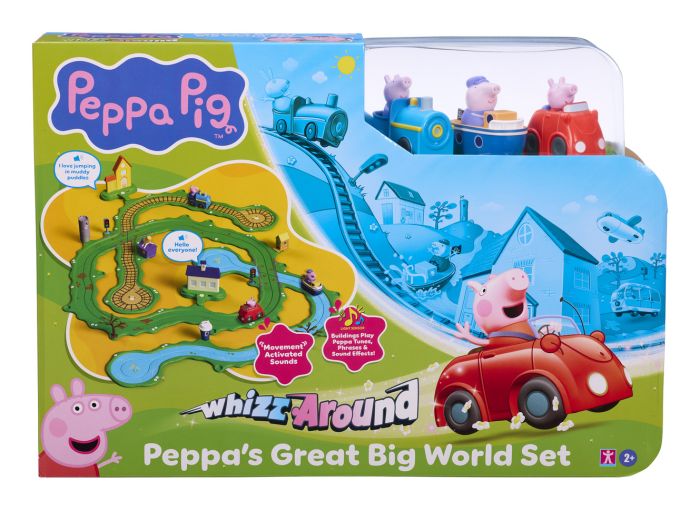 Peppa Pig Whizz Around Great Big World Set