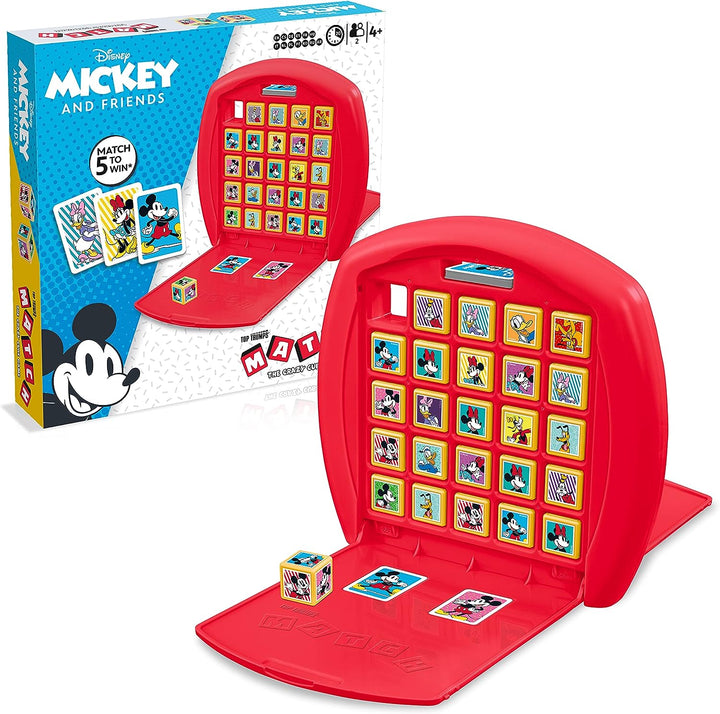 Top Trumps Mickey and Friends Match The Crazy Cube Game