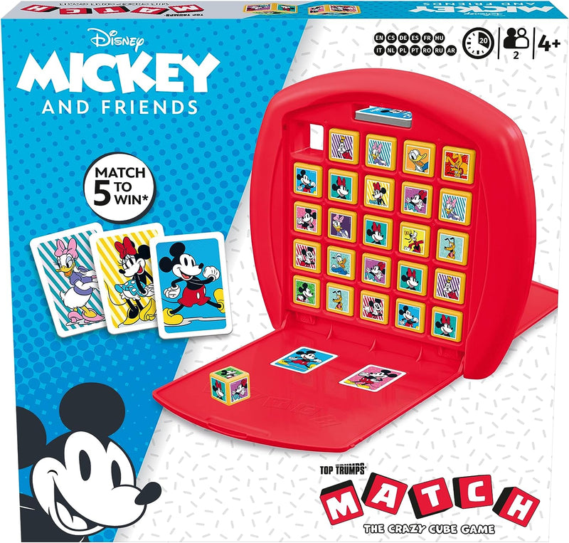 Top Trumps Mickey and Friends Match The Crazy Cube Game - Image 5