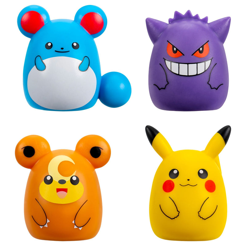 Squishalongs - Pokemon 4 Pack (Style 2) W1 - Image