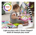 Fisher Price Glow and Grow Kick and Play Gym - Pink - Image