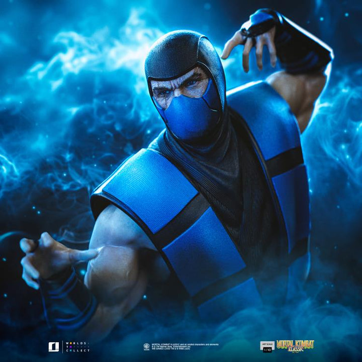 Iron Studios Mortal Kombat Klassic Sub-Zero 1/10 Art Scale Limited Edition Statue