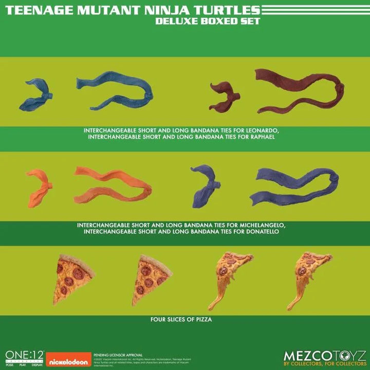 Teenage Mutant Ninja Turtles One:12 Collective Deluxe Boxed Set