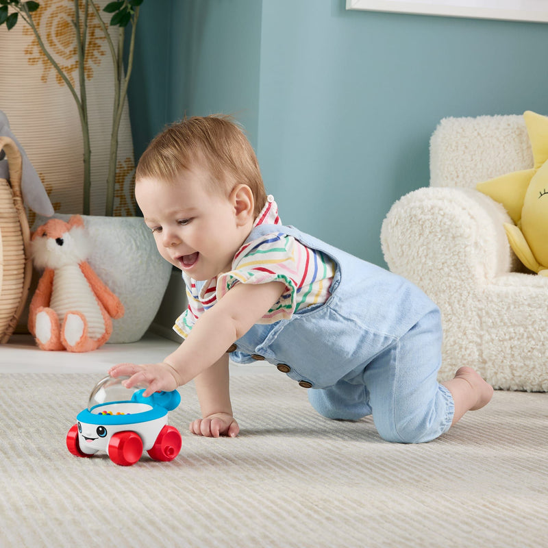 Fisher-Price Corn Popper Vehicle Push-Along Toy - Image