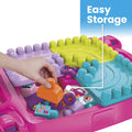 Mega Bloks Build n Learn Table Pink - Image