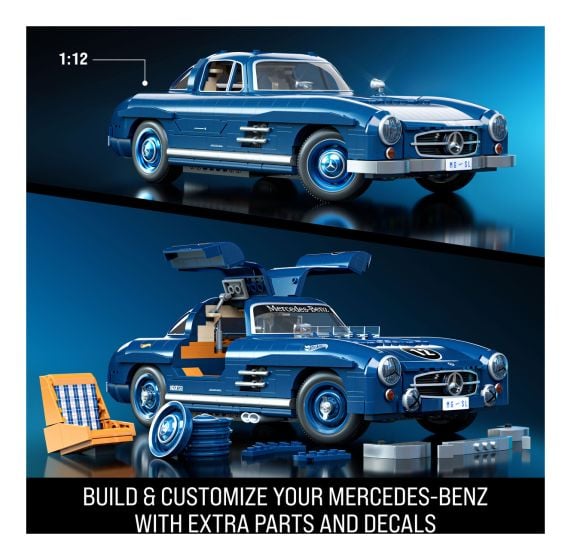 Brick Shop Hot Wheels Mercedes-Benz 300 SL