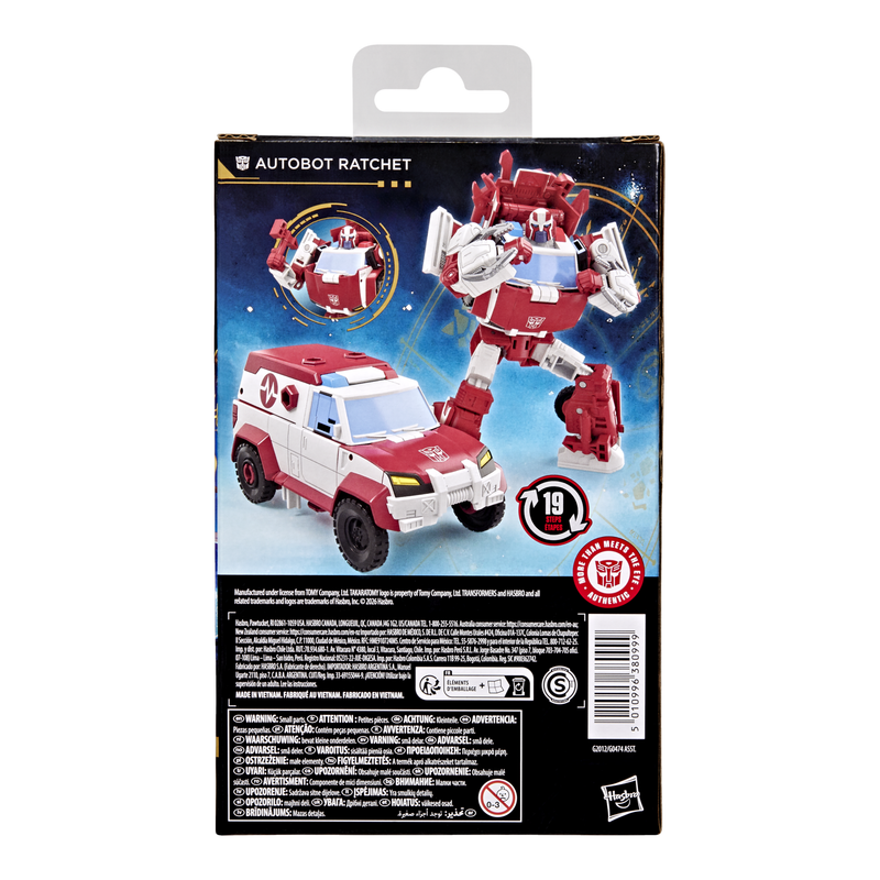 Transformers Age of the Primes Deluxe Class Autobot Ratchet (Case of 8)