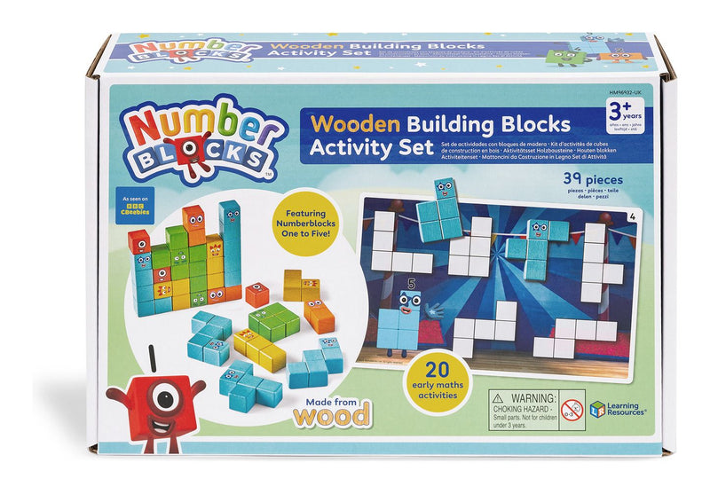 Numberblocks Wooden Building Blocks Activity Set - Image