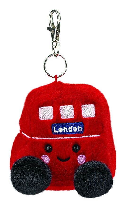 Palm Pals 4" Bertie Red Bus Keyring