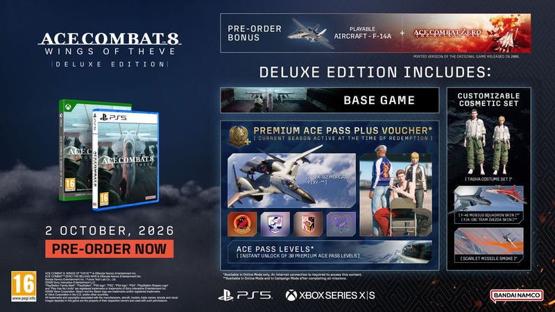 Ace Combat 8: Wings of Theve Deluxe Edition - PlayStation 5