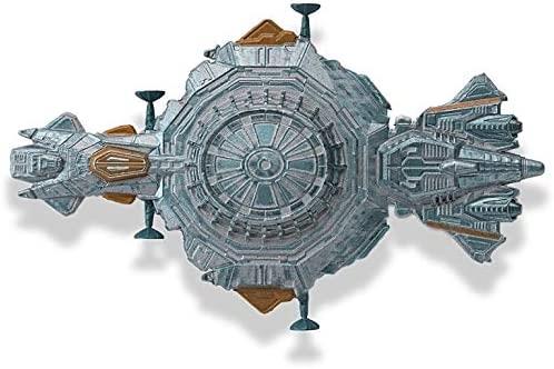 Tsunkatse Arena Ship Model Diecast Ship (Eaglemoss / Star Trek), side angle