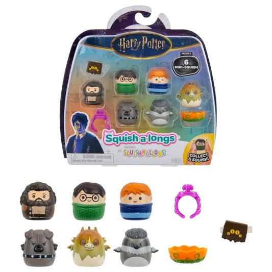 Squishalongs - Harry Potter 6 Pack (Style 1) W2