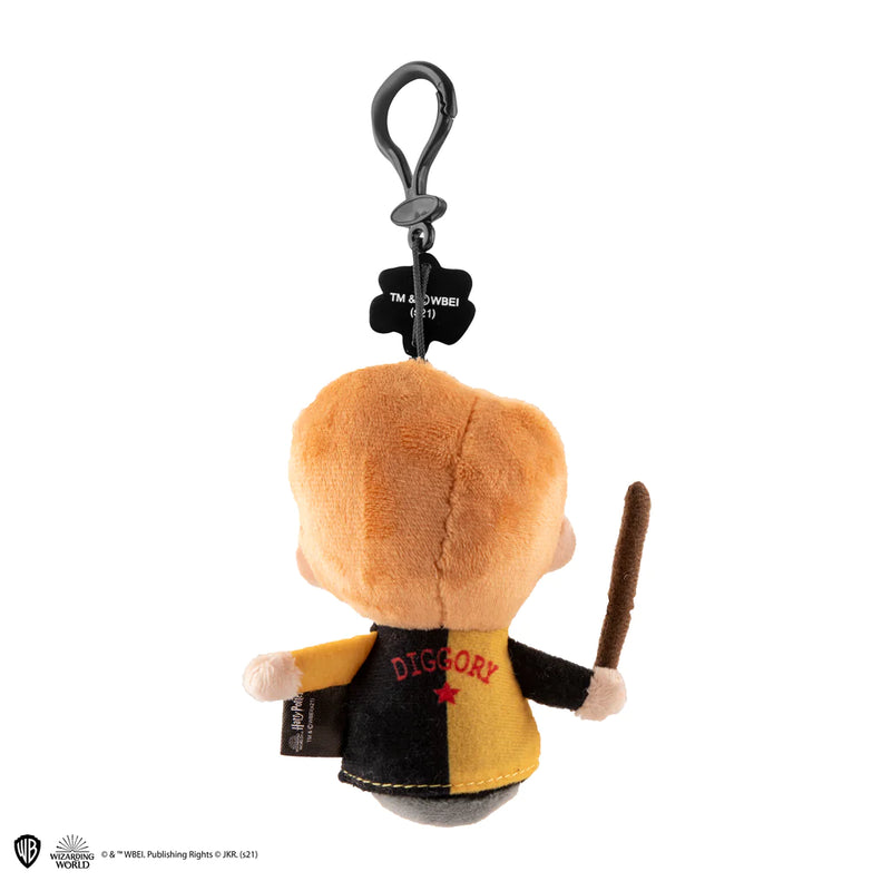 Harry Potter Cedric Diggory Triwizard Plush Keyring, side angle