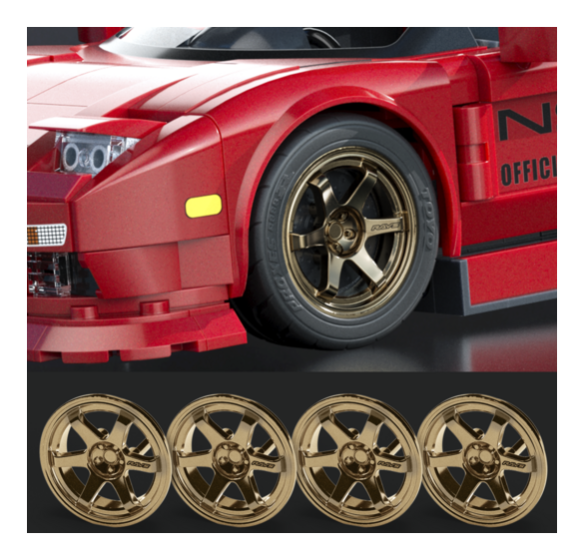 Brick Shop Hot Wheels Elite 90 Acura NSX