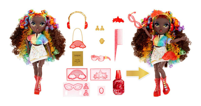 Rainbow High Creative Crystals - Iris Bow - Image