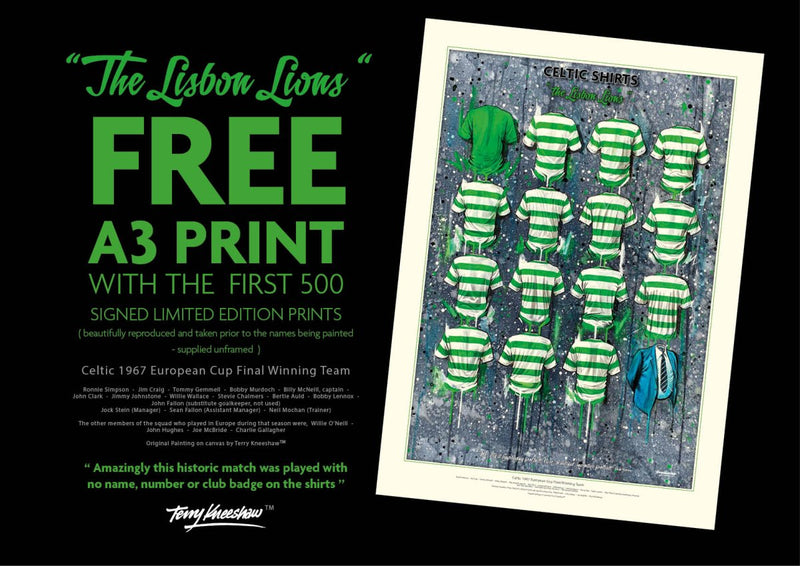 Celtic Shirts Lisbon Lions A3, alternate view