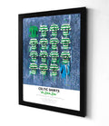 Celtic Shirts Lisbon Lions A3 collectible from Terry Kneeshaw Art