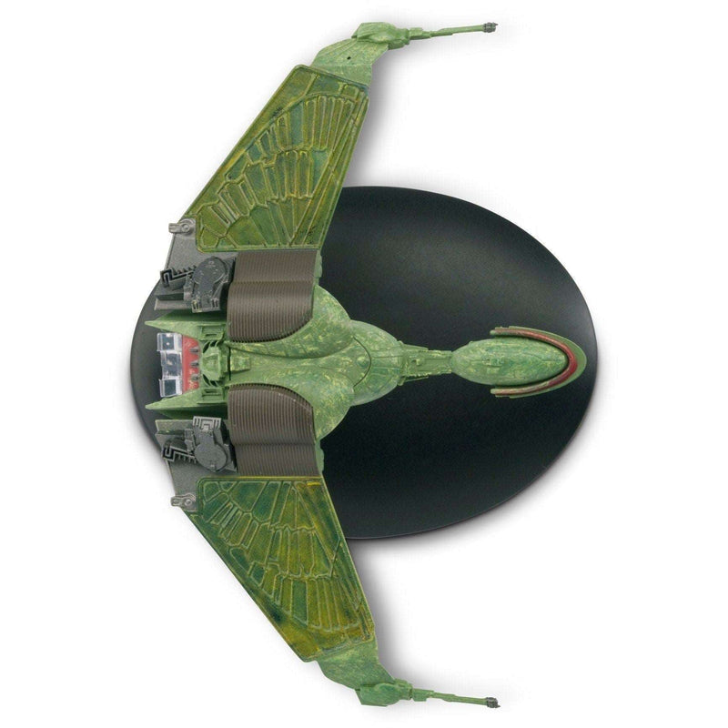 Klingon Bird-of-Prey (Classic) Model Die Cast Ship (Eaglemoss / Star Trek), rear view