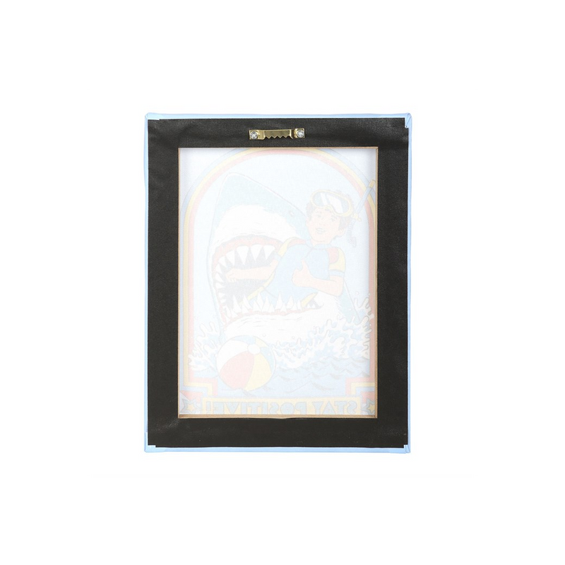 19x25cm Stay Positive Canvas Plaque by Steven Rhodes