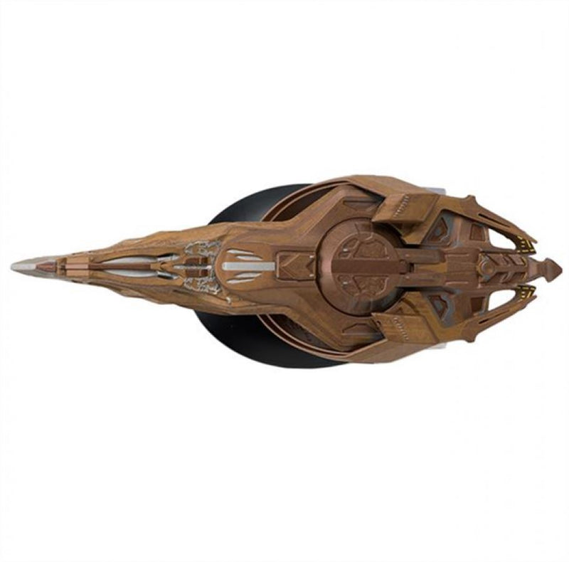 Vulcan Cruiser (Solkar-class) Discovery Ships Model Diecast Ship SSDUK006 (Eaglemoss / Star Trek), side angle