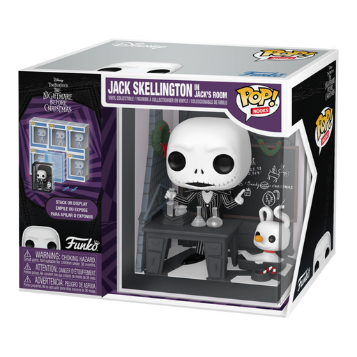 Nooks - The Nightmare Before Christmas - Jack Skellington's Room Funko Pop! Vinyl Figure